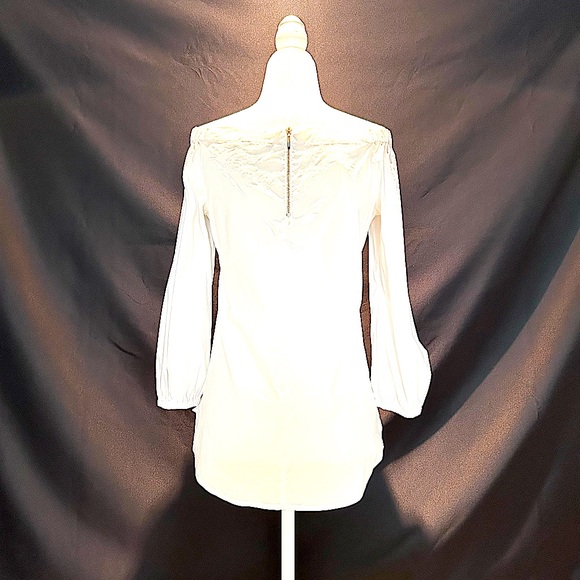 WHBM Off-The-Shoulder Poplin Top Size S - Picture 7 of 7